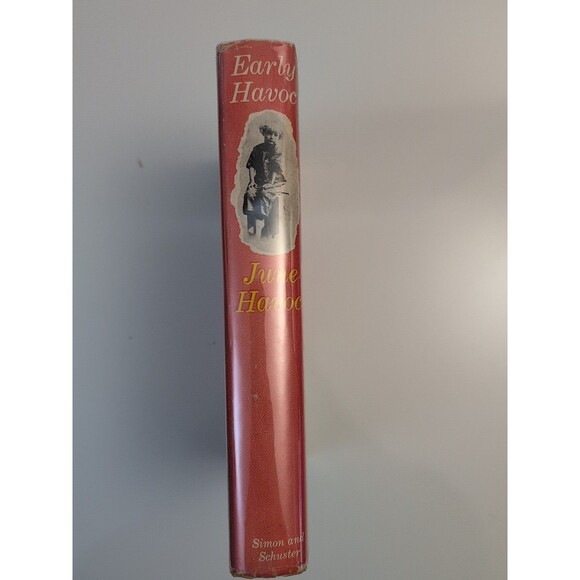 Early Havoc – June Havoc (Signed, 1959) – 1st Ed. HC DJ – Hollywood Memoir - Picture 2 of 8